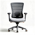 Mesh office chair with adjustable lumbar support and ergonomic design 45 x 65 x 95cm